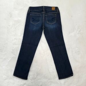 American Eagle crop jeans Dark Artist Size 4